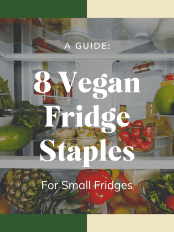 vegan fridge staples thumbnail