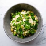easy quinoa salad with chickpeas