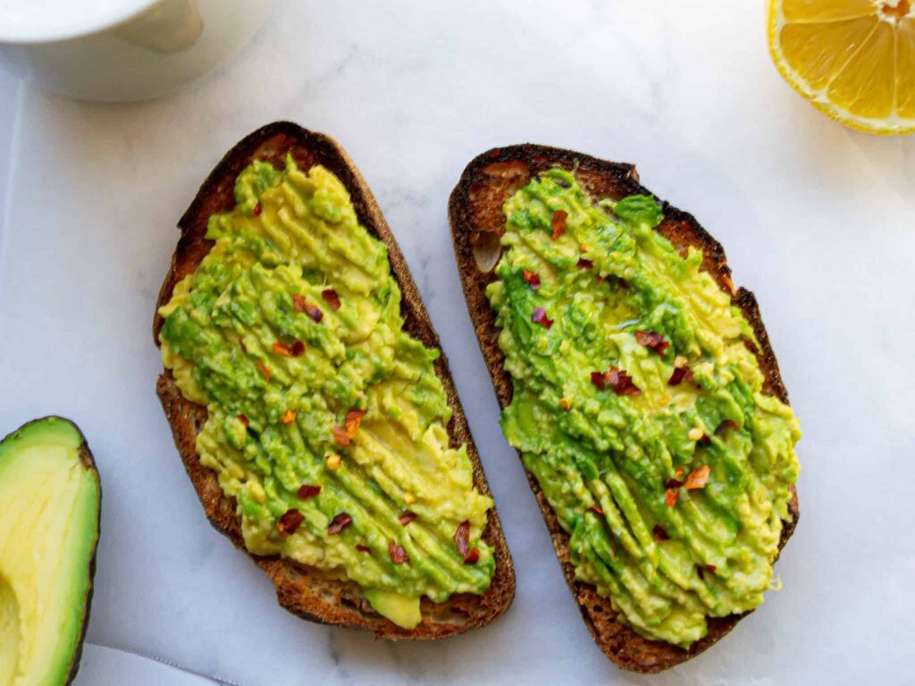 Smashed Avocado On Toast