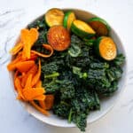 add pan-fried zucchini to nourish bowl